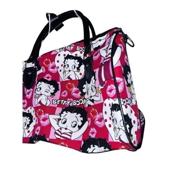 BEAUTIFUL VINTAGE Betty Boop  duffle / purse bag  purse GREAT CONDITION - Picture 3 of 12